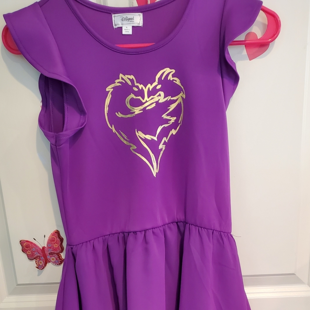 Girls Disney Descendants dress size XL